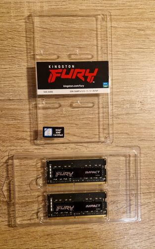 Kingston FURY Impact DDR4 SODIMM (2x8GB) 2666MT/s CL15
