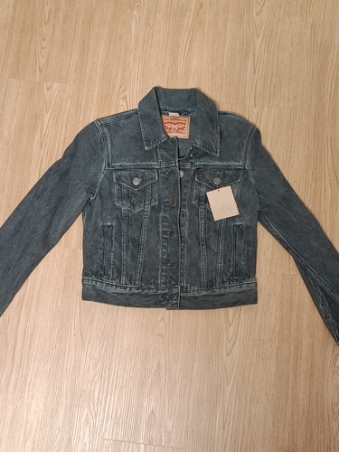 Джинсовая куртка Levi's Ex-Boyfriend Trucker Black Stonewash XS