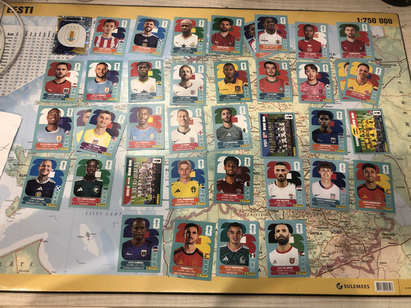 Наклейки Panini World Cup 2026