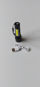 Energiasäästlik veekindel taskulamp USB (1 foto / 4)