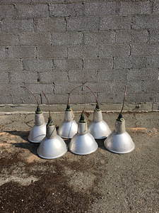 Vintage tööstuslikud lambid valgustid 1980ndad