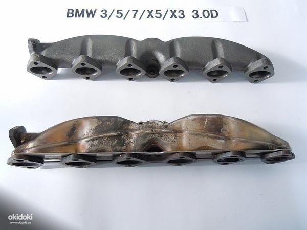 Выпускной коллектор от дизиля BMW M57 , M57N, чугунный (фото #1)