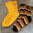 Новые мягкие кружевные носки 40-41 ручной работы (фото #1)