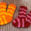 Новые кружевные носки детские 22-23 ручной работы (фото #1)