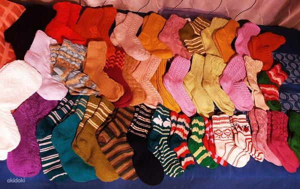 Кружевные носки ручной работы США разных размеров 30 пар (фото #1)