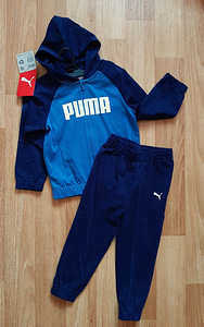 НОВЫЕ PUMA комплект из брюк и толстовки 4a. 104 (1 фото из 2)