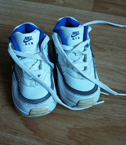 NIKE AIR белые кроссовки / ботинки 20 (2 фото из 3)