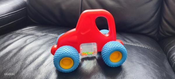 Погремушка для детской машины красная WADER First (фото #1)