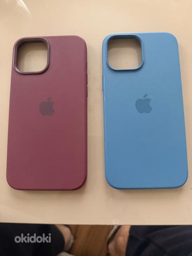 Оригинальный силиконовый чехол для iPhone 14 Pro Max