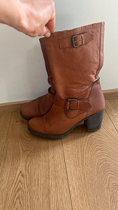 Nahast saapad s39