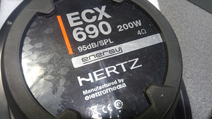 HERTZ 6 x 9 , 3-way speakers (3 foto / 5)