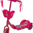 Детский самокат! Розовый металлический самокат для девочек GIL-Design. (фото #1)