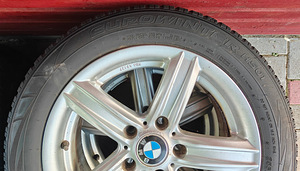 Литые диски BMW R16" Brock 5x120 + шины 205/55R16 (6 фото из 9)