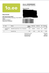 iPhone 17 Pro 1TB UUS / Avamata / Garantii 2a (4 foto / 4)
