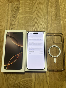 iPhone 16 Pro Max 256GB Desert Titanium BH 100 (2 foto / 4)