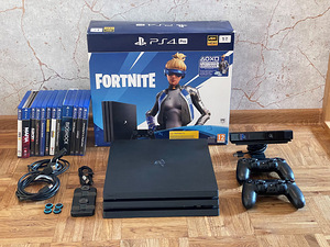 Пульт playstation 4 pro 2 + игры (1 фото из 4)