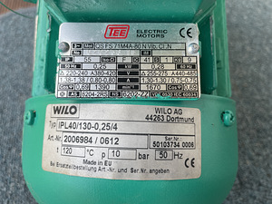 UUS TSIRKULATSIOONIPUMP WILO VeroLine-IPL 40/130-025/4 (3 foto / 4)