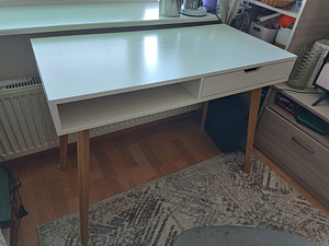 Kirjutuslaud Domoletti Takka, valge/pruunikas (1 foto / 3)