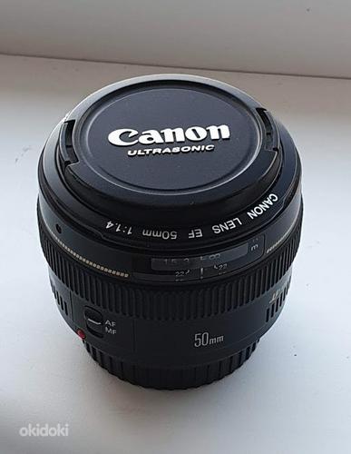 Canon 50mm f1.4 USM (Canon) kriimuvaba ja väga hästi hoitud (foto #1)