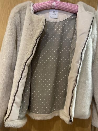 Искусственное пальто для девочки Okaidi 158см (фото #3)
