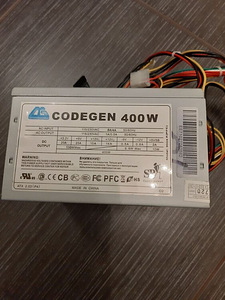 Lauaarvuti toiteplokk 400w, töökorras (1 foto / 3)