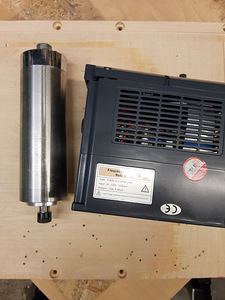 Spindle 800W, veejahutusega + uus sagedusemuundur 2.2 KW (3 foto / 7)