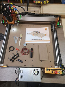 FoxAlien Masuter Pro 4040 CNC freesimismasin, spindel 500w (1 foto / 5)