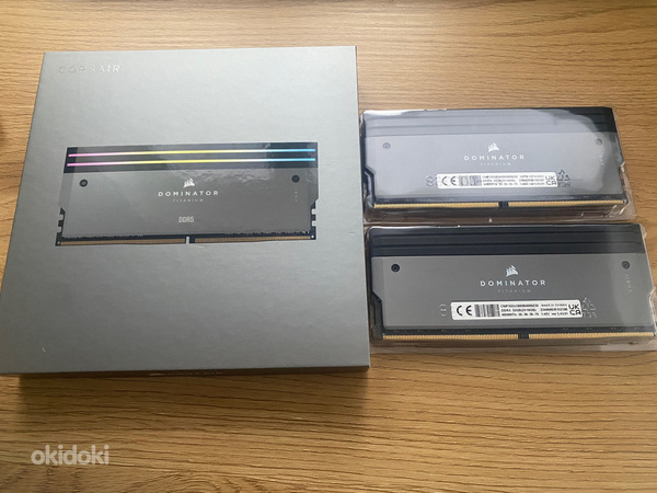 Оперативная память Corsair Tianium DDR5 2x16GB 6000Mhz CL30 (фото #2)