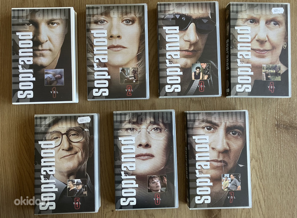 SOPRANOD VHS Первый сезон с эстонскими субтитрами