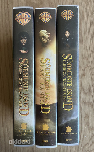 SÕRMUSTE ISAND 3 filmi VHS