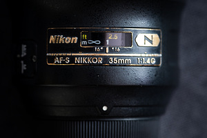 Nikkor 35mm 1:1.4G