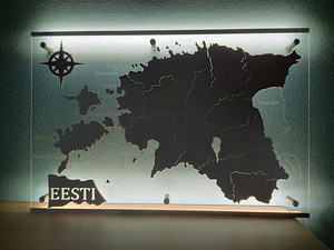 Eksklusiivne seinavalgusti, lambilamp, LED-lamp. (1 foto / 4)