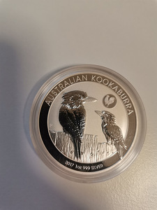 Austraalia Kookaburra 2017 1 oz Hõbemünt Privy (1 foto / 5)