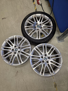 Оригинальные 18" литые диски Škoda/VW/Audi/VAG (3T0601025H) (1 фото из 5)