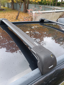 Thule WingBar Edge must Subaru Outback 2010- (4 foto / 4)
