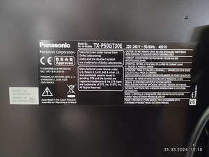 Plasma TV Panasonic TX-P50GT30E (2 foto / 4)