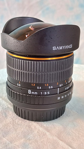 SAMYANG 8mm Canoni jaoks (1 foto / 3)