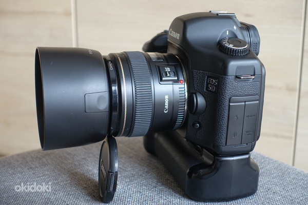 Canon 5d + objektiiv 85mm-1.8 - 650 eurot. (foto #3)