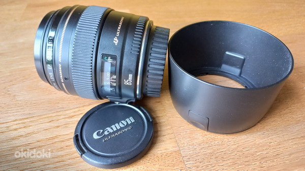 Canon 85 mm objektiiv - 350 eurot (foto #2)