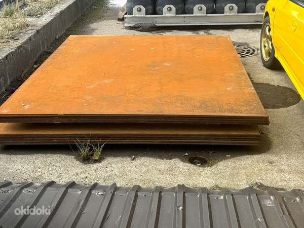 UUED Hardox 500 metall plaadid, 2500mm* 2000mm *8 mm