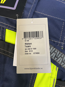 Uued püksid Björnkläder, suurus L-XL (6 foto / 6)