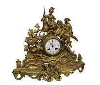 Часы каминные. Франция. 19 век