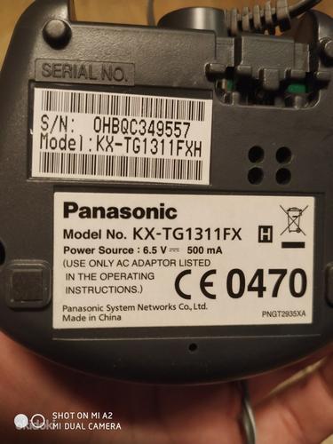 Беспроводной настольный телефон Panasonic телефон (фото #2)