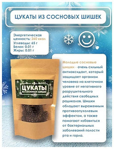 ЦУКАТЫ МОЛОДОЙ ШИШКИ (2 фото из 3)