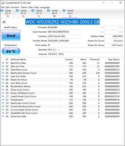 2TB vähe kasutatud korralik Western Digital 3,5" kõvaketas (2 foto / 2)