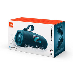 UUS! JBL CHARGE 6, Black/Blue, Original! (2 foto / 10)