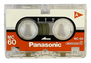 Mini micro kassett Panasonic 30m (1 foto / 1)