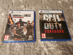 Call of Duty: Vanguard and RainbowSix siege, PS5 (1 foto / 1)