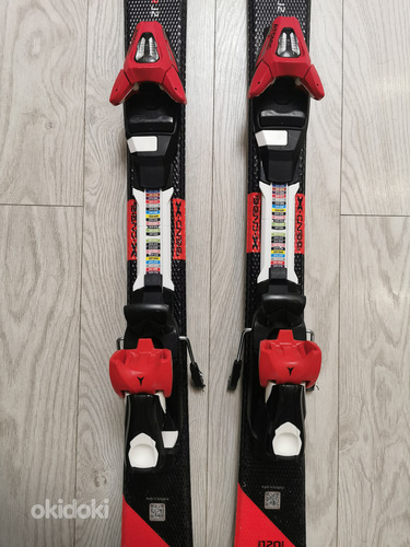 Горные лыжи 120 и ботинки 24-24.5 (фото #1)