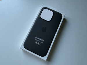 Apple Silicone Case with Magsafe, iPhone 16 Pro, stone gray (1 foto / 2)